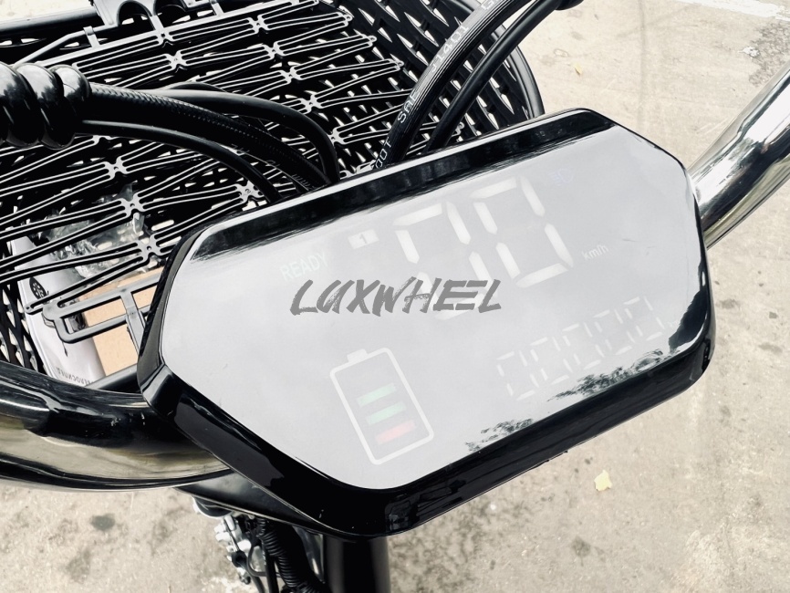 Электровелосипед колхозник Wenbo Monster Снег фото 7