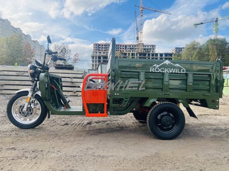 Грузовой электротрицикл самосвал Rockwild Cargo MAX Q30 фото 2