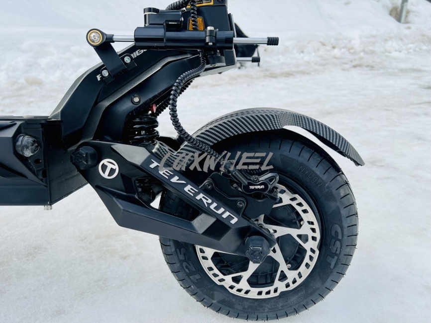 Электросамокат White Siberia Teverun Baikal 7260R фото 10