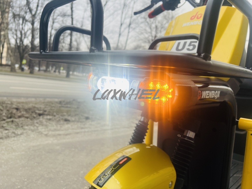 Электровелосипед Wenbox U5 желтый фото 10