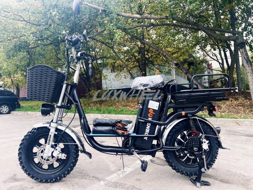 Электровелосипед колхозник Wenbo Monster Снег фото 2