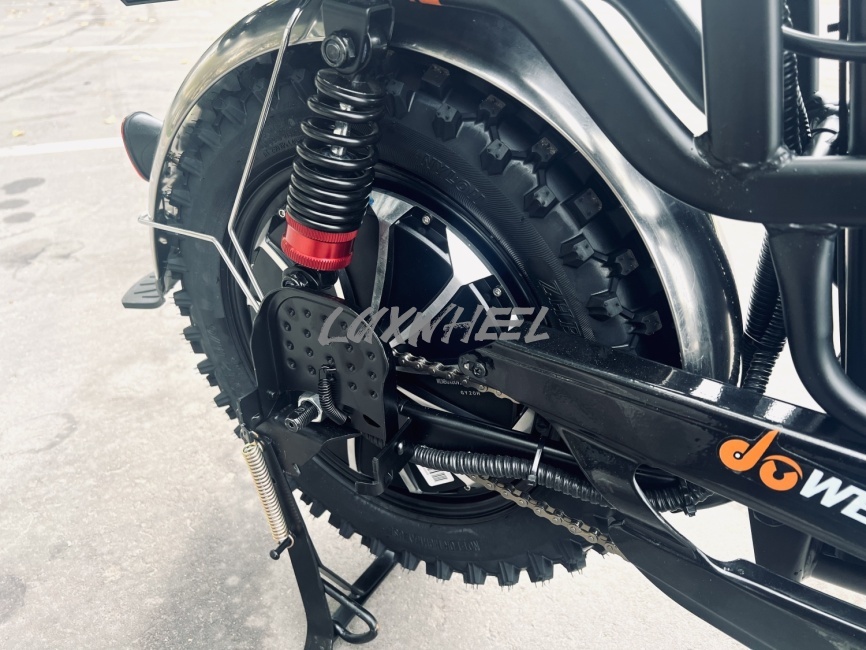 Электровелосипед колхозник Wenbo Monster Снег фото 12