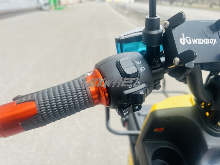 Электровелосипед Wenbox U5 желтый фото 5