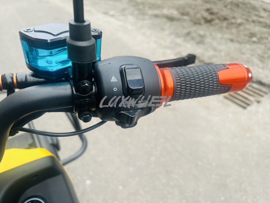 Электровелосипед Wenbox U5 желтый фото 7