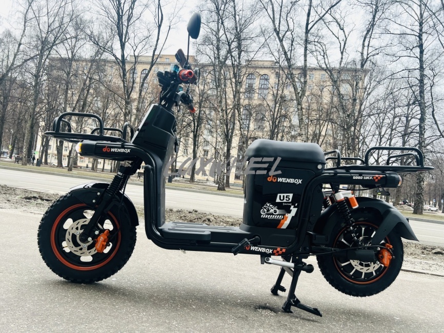 Электровелосипед Wenbox U5 черный фото 2