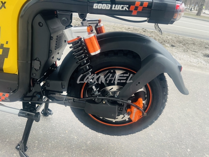 Электровелосипед Wenbox U5 желтый фото 9