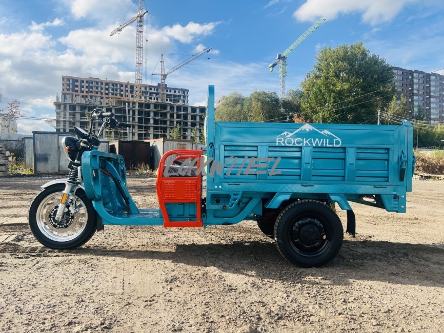 Грузовой электротрицикл самосвал Rockwild Cargo MAX Q30 фото 19