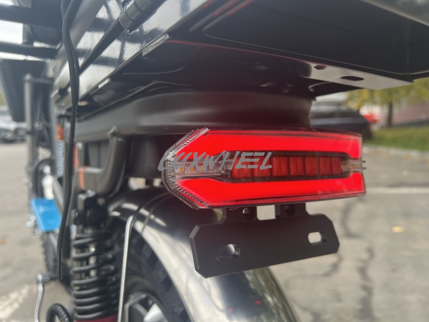 Электровелосипед колхозник Wenbo Monster Снег фото 10