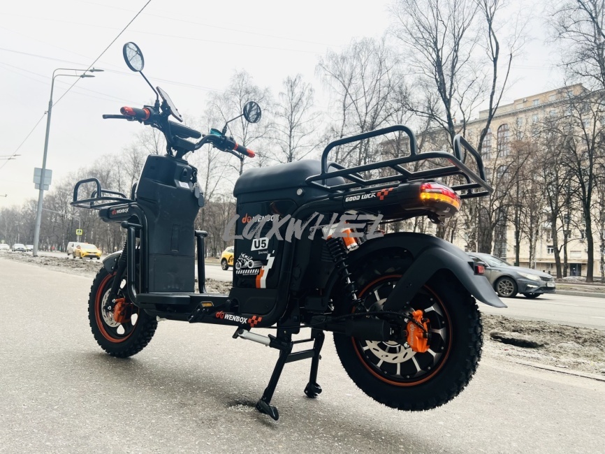 Электровелосипед Wenbox U5 черный фото 3