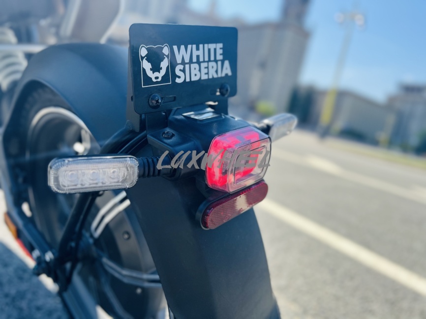 Электромотоцикл WHITE SIBERIA SUPER SOCO TS фото 7