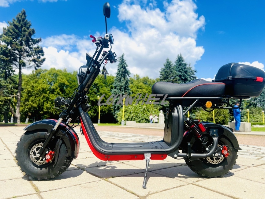 Электроскутер White Siberia 2WD фото 2