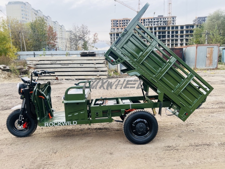 Грузовой электротрицикл Rockwild Cargo PRO Q05 фото 18