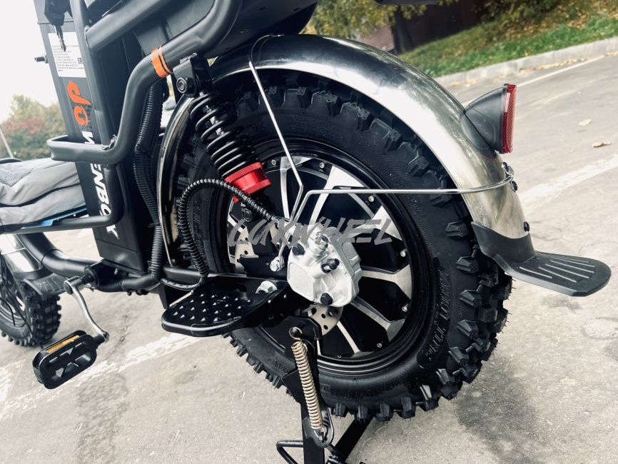 Электровелосипед колхозник Wenbo Monster Снег фото 11