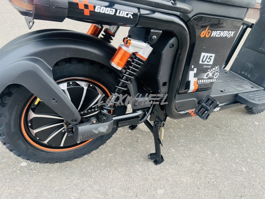 Электровелосипед Wenbox U5 черный фото 14