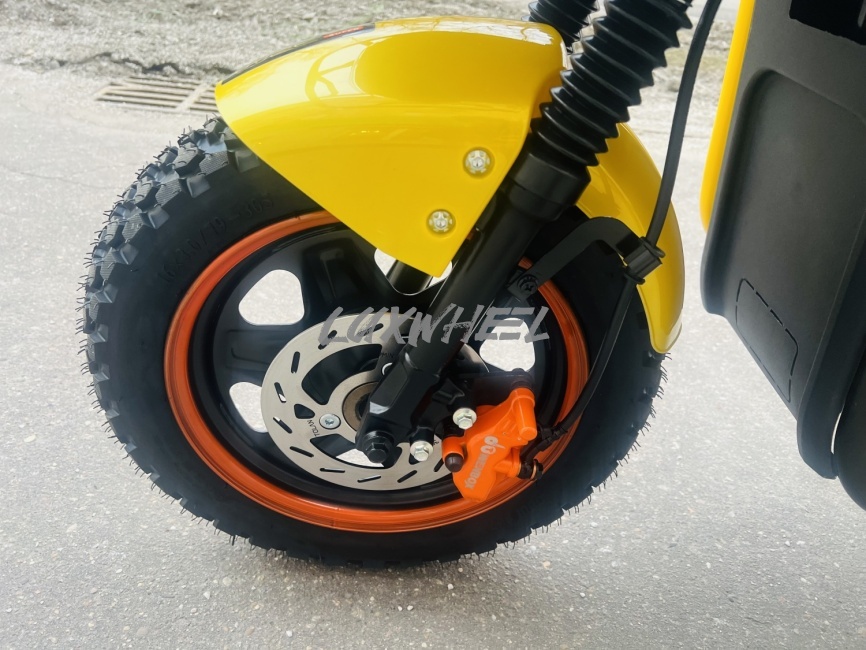 Электровелосипед Wenbox U5 желтый фото 8