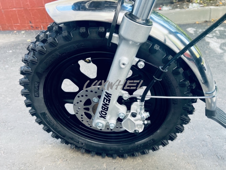 Электровелосипед колхозник Wenbo Monster Снег про фото 8