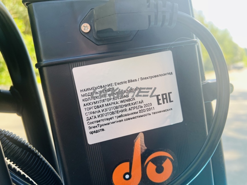 Электровелосипед колхозник Wenbo Monster фото 16