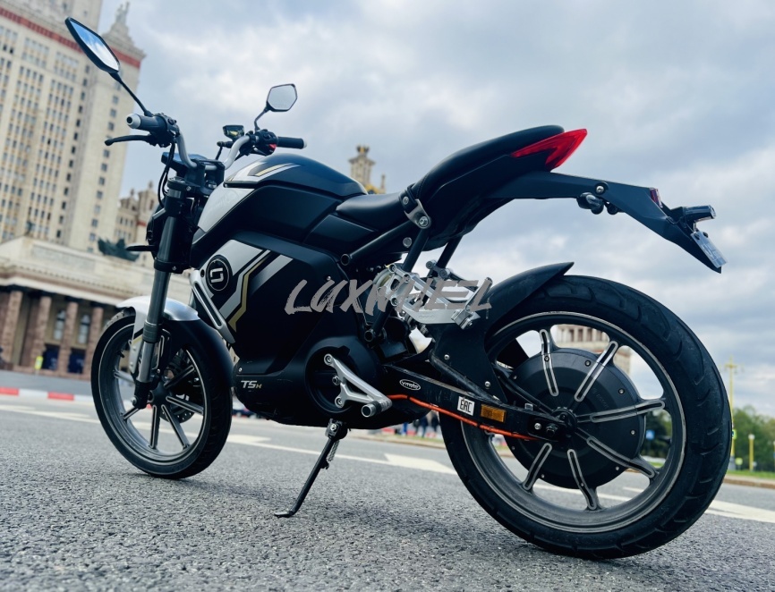 Электромотоцикл WHITE SIBERIA SUPER SOCO TSX фото 2